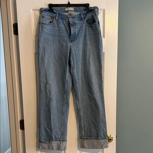 Abercrombie the baggy low rise Jeans